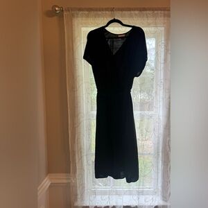 Universal Thread Linen faux-wrap dress